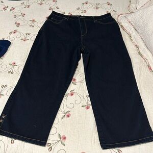 Gloria Vanderbilt All-Around Slimming Effect Capris Size 8 NWOT